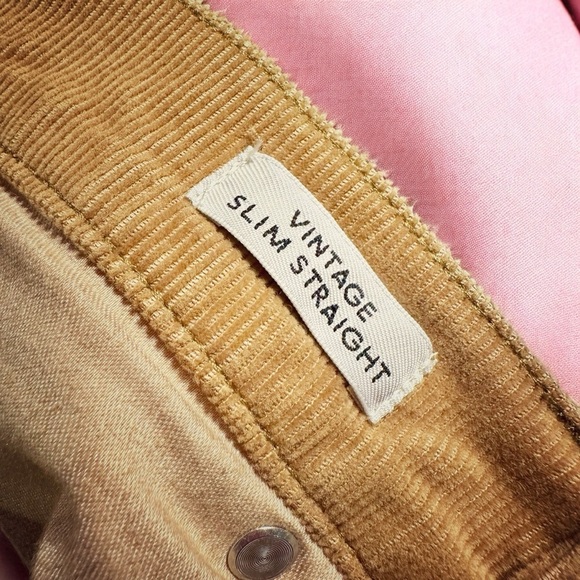 J. Crew ‘Tall Vintage Slim-Straight Corduroy Pant for Women’ in Tan Size 26 Tall - Picture 11 of 16